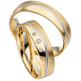 Linden Trauringe / Eheringe Bicolor Wädenswil - 1451/1452